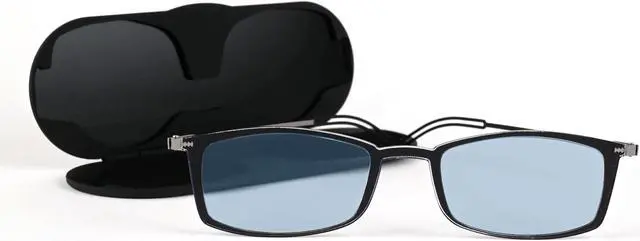 Main image of Always With You VisionGuard Pro Blue Light Blocking Glasses by ThinOptics - Elite Gaming & Computer Glasses - High Performance and Ultra Lightweight, Black