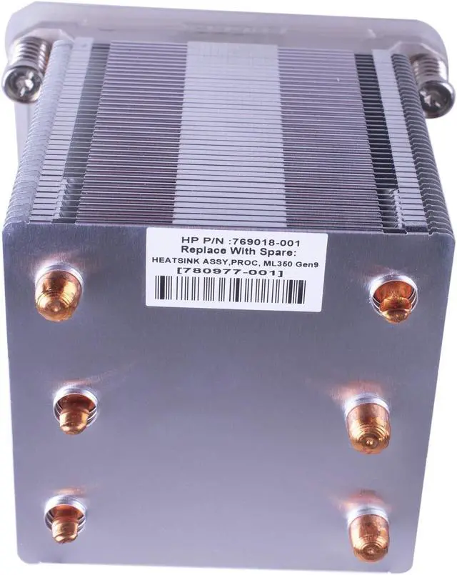 Alt view image 5 of 5 - New CPU Heat Sink Cooler Compatible with HP ML150 G9 ML350 G9 Server 780977-001 769018-001