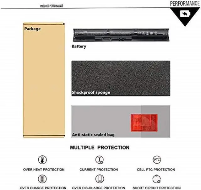 Alt view image 5 of 5 - VI04 Battery V104 756480-541 756743-001 for HP Pavilion Beats Special Edition 15-P 15-p390nr 15-p030nr 15-p008au 15-p016au 15-p071nr 15-k020us 15-p099no 15-p020ca 15-p393nr 15-p099nr 15Z-P 17-P 17-F