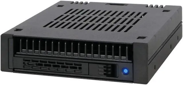 Main image of ICY DOCK 1 Bay 2.5 SAS/SATA HDD/SSD Tool-Less Enclosure for External 3.5" Bay | ExpressCage MB741SP-B