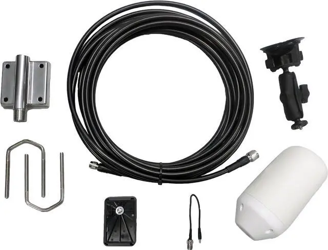 Alt view image 2 of 4 - OSAT Iridium GO! Satellite Wi-Fi Hotspot Fixed Installation Kit | Reliable Global Connectivity | Rugged Design | Easy Setup | Durable