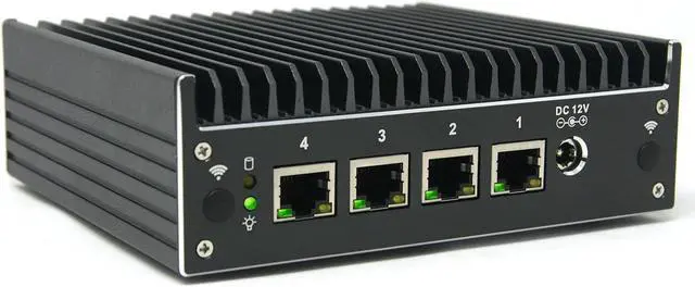 Alt view image 3 of 4 - Protectli Vault Pro VP2410, 4 Port, Firewall Micro Appliance/Mini PC - Intel Celeron J4125, DDR4 RAM, M.2 SATA Storage, AES-NI, Barebones