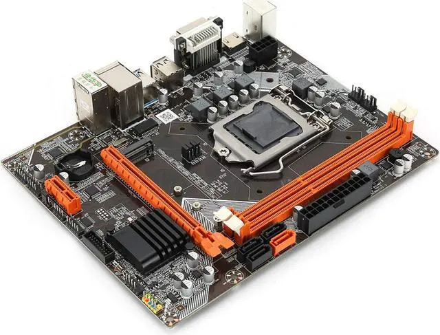 Main image of Desktop Computer Motherboard, M ATX USB3.0 DDR3 SATA3 LGA 1155, M.2 NVME NGFF Mode High Speed Hard Disk Gaming Mainboard, 6 Channel Audio Chip, for B75