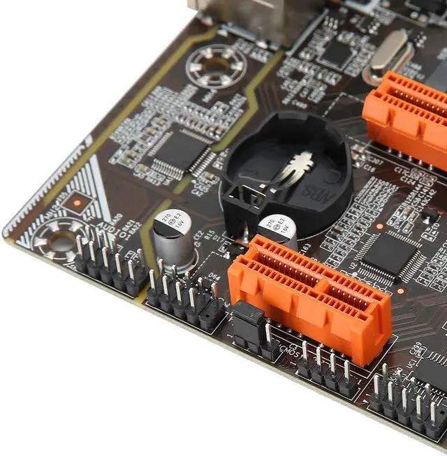 Alt view image 4 of 5 - Desktop Computer Motherboard, M ATX USB3.0 DDR3 SATA3 LGA 1155, M.2 NVME NGFF Mode High Speed Hard Disk Gaming Mainboard, 6 Channel Audio Chip, for B75