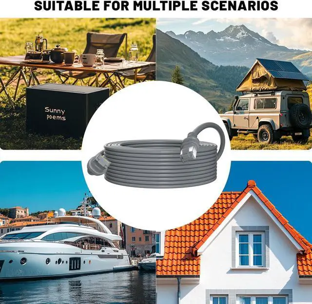 Alt view image 5 of 5 - TOYOURKI Gen3 Cable 75FT for Starlink Gen 3 Standard Kit/Starlink Mini, Ethernet Cable for Star Link V3/Mini Waterproof Grey