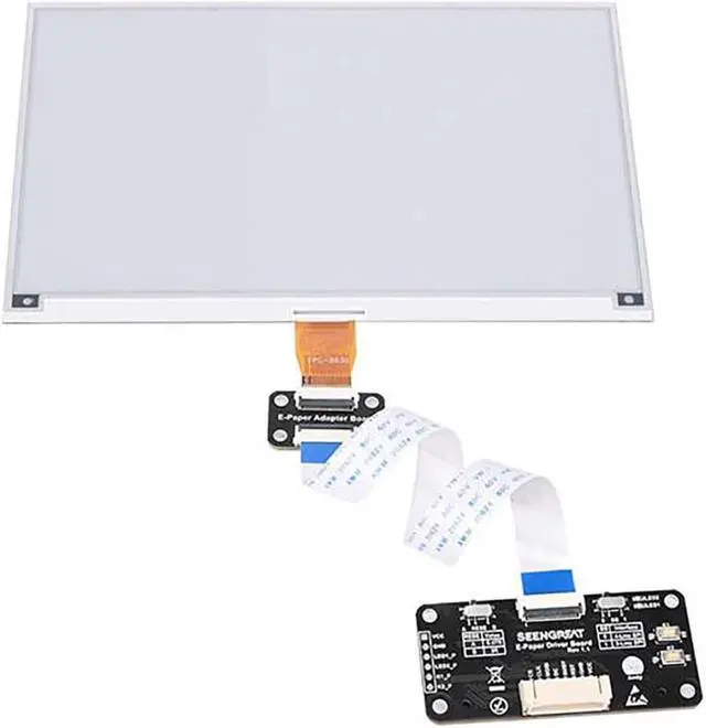 Alt view image 2 of 5 - 7.5inch E-Ink Display HAT for Raspberry Pi/Jetson Nano Also Fits Arduino/Nucleo 800x480 Pixel Black/White Two-Color SPI Interface E-Paper Screen Panel
