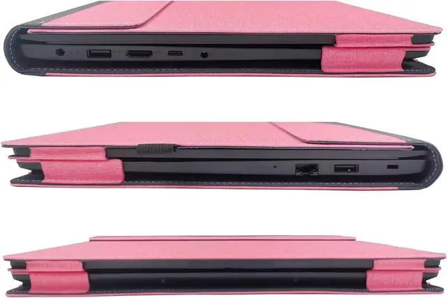 Alt view image 2 of 5 - XJchen Laptop Cover Compatible with HP Laptop 15-fd 15-fc ProBook 450 455 850 G8 G9 EliteBook 850 G7 ZBook Firefly 15 G7 Case Protective Skin Sleeve Notebook Pouch (Pink)
