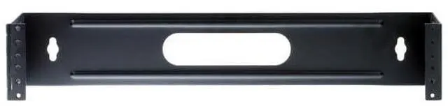 Alt view image 2 of 5 - CablesAndKits 2RU Hinged Patch Panel Wall Mounting Bracket