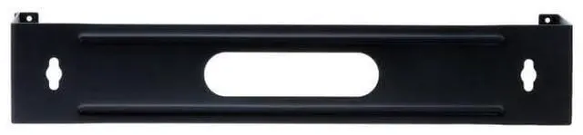 Alt view image 3 of 5 - CablesAndKits 2RU Hinged Patch Panel Wall Mounting Bracket