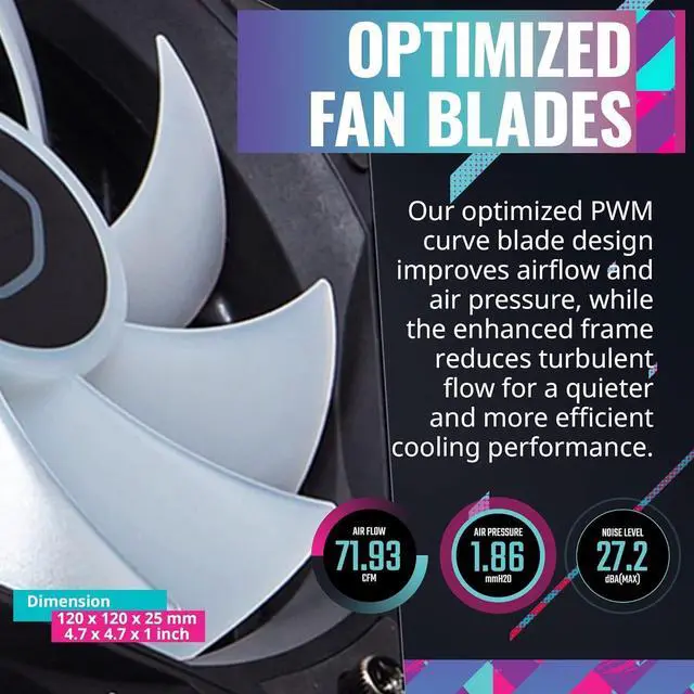 Alt view image 5 of 5 - Cooler Master MasterLiquid 360L Core ARGB CPU Liquid Cooler - Dual Chamber Gen S Pump, Superior Radiator and 120 mm ARGB Fans, LGA 1700 and AM5 Brackets - Black