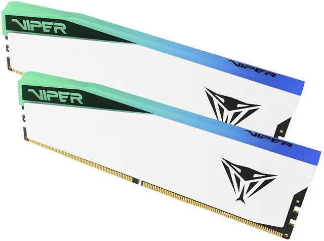 Alt view image 3 of 5 - Patriot Memory Viper Elite 5 RGB DDR5 RAM 32GB (2X16GB) 7000MT/s CL32 1.45v UDIMM Desktop Gaming Memory Kit Compatible with Intel XMP - PVER532G70C32KW