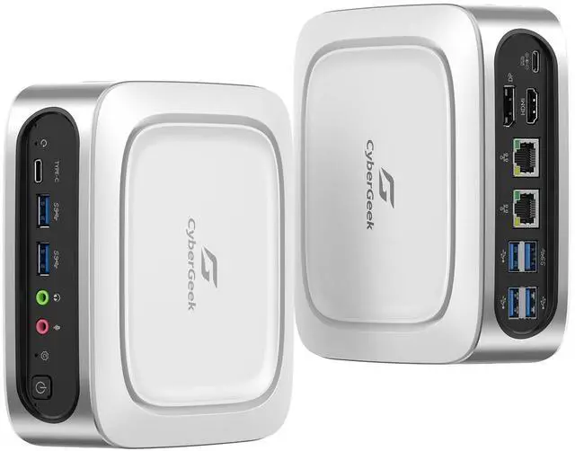 Main image of CyberGeek Linux Mini PC Preinstalled, 11th Gen Core i9-11900H(8C/16T, Up to 4.9GHz), Small Gaming Computers with 64GB DDR4 1TB PCIe SSD, 4K Triple Display (DP/HD/Type-C), 6 USB Ports, Wi-Fi 6, BT5.2