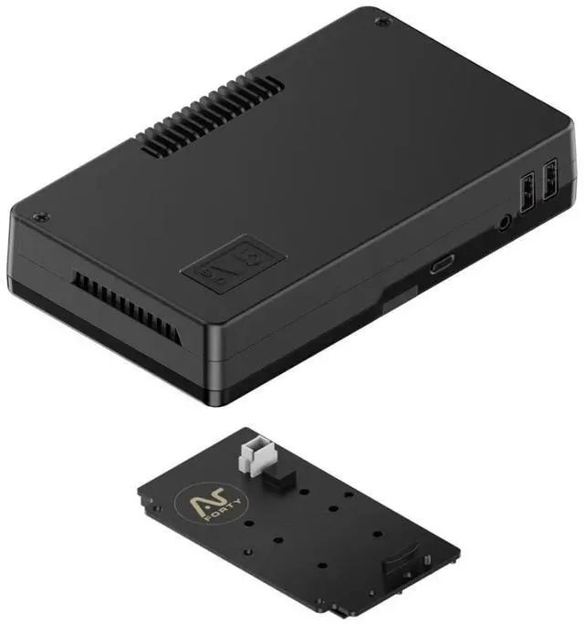 Main image of Argon ONE V5 M.2 Case | Raspberry Pi 5 Aluminum Case with M.2 Single NVME PCIE Slot | Passive and Active Cooling | Dual Full HDMI Port