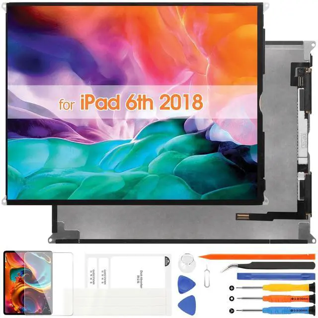 Main image of for iPad 5th 2017 / 6th 2018 / Air 1 1st Gen 7.9" LCD Screen Replacement - for iPad 6th 7.9" 2018 LCD Display A1474 A1475 A1476 A1893 A1954 A1822 A1823 Repair Kits (Only LCD, Not Touch Screen)