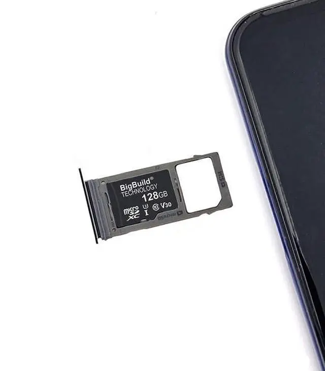 Alt view image 4 of 5 - BigBuild Technology 128GB Ultra Fast 100MB/s U3 microSDXC Memory Card for Blackview A50/A55/A55 Pro, A70/A70 Pro, A80s/A80 Plus, A90/A95, A100 Mobile