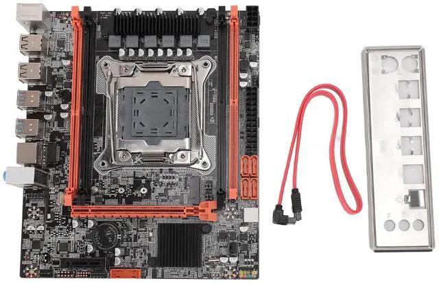 Main image of X99 Motherboard, LGA 2011-3 4 Channel DDR4 PCIe X16, SATA3.0, NVME M.2 Port, USB3.0/2.0 Interface Computer Motherboard