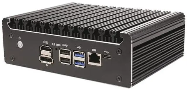Alt view image 4 of 5 - Dozlzyp 6 Port i226 2.5G Firewall Micro Appliance, Fanless Firewall Mini PC Alder Lake-N N100, HDMI, DP, Type-C, 4xUSB, AES-NI VPN Router Support pfsense Openwrt, WiFi Slot, 8GB DDR4 128GB NVMe