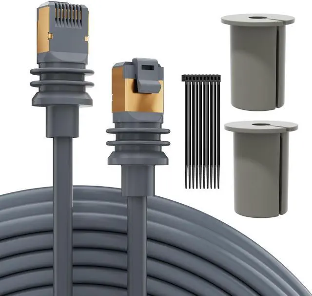 Alt view image 2 of 5 - EAZUSE Starlink Gen 3 Cable, 150FT Ethernet Cable for Gen 3 Starlink Standard + Starlink Ethernet Adapter Gen 3/Mini, Starlink Mini Cable Extension to RJ45 Coupler