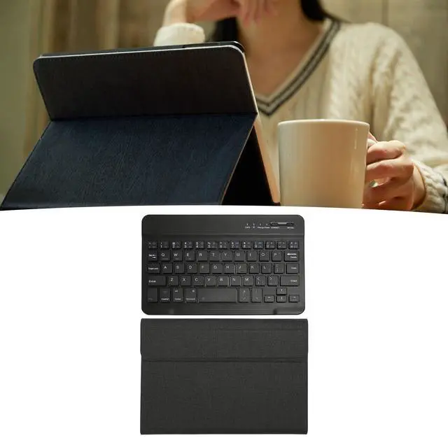 Alt view image 4 of 5 - Focket Keyboard Case for Alldocube Iplay50 Mini, Removable Bluetooth Keyboard Stand Cover Case for Alldocube iPlay 50 Mini Including Bluetooth Keyboard and PU Keyboard Case Cover