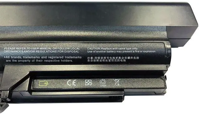 Alt view image 5 of 5 - GHU New Battery 33+ 48 WH Replacement for 43R2499 42T4644 41U3198 42T4677 Compatible with Lenovo Thinkpad R61 T400 R400 42T4531 42T5225 42T5229 42T5226 42T5264 41U3196 42T5225 42T5262