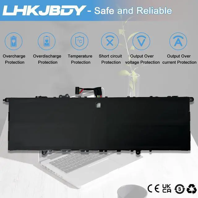 Alt view image 5 of 5 - L19M4PH3 Laptop Battery Replacement for Lenovo Ideapad Yoga Slim 7 Pro-14ARH5 Ideapad Yoga Slim 7 Pro-14ITL5 Series L19C4PH3 L19D4PH3 SB10Z49515 SB10Z49516 SB10Z49517 5B10Z49514 15.44V 61Wh 3950mAh