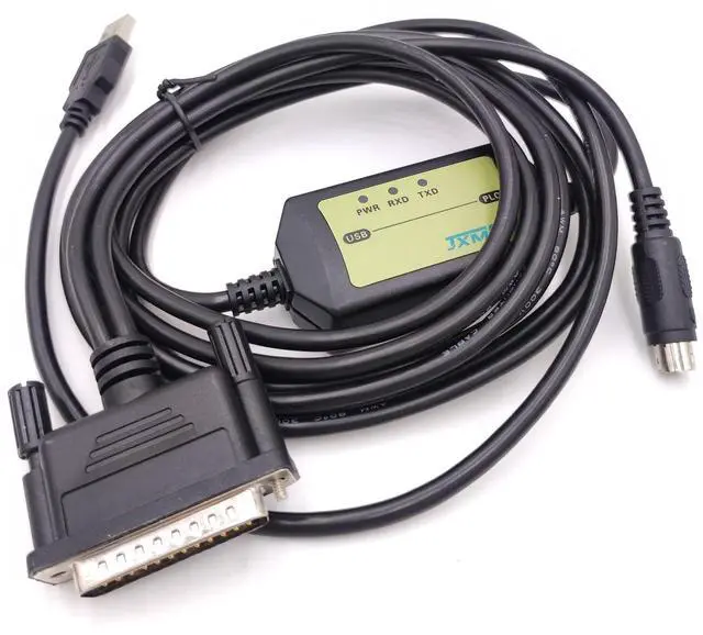 Alt view image 3 of 5 - LITKEQ USB-SC09 USB Programming Cable for Mitsubishi PLC FX and A Series, Compatible with F2/A00/A1S and FX2N/1N/1S