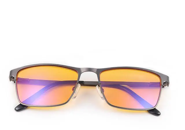 Main image of PEEPAI Blue Light Blocking Glasses UV400 Anti Eyestrain Computer Gaming Blue Light Screen Blocker Metal Eyewear for Men Women