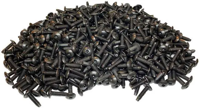 Main image of RackGold(r) 10-32 Square Drive Rack Screws (500 Pack) USA Made