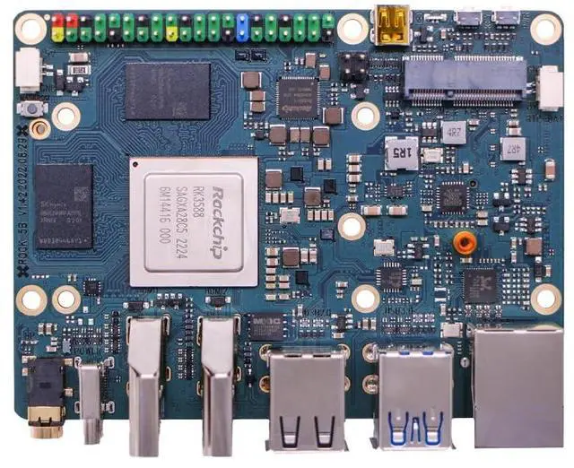 Alt view image 3 of 5 - Radxa Rock 5B RK3588 8-core CPU SBC, GPU, NPU, HDMI with 8K Output, and M.2 M Key Connector with PCIe 3.0, Single Board Computer (Radxa Rock 5B 32GB)