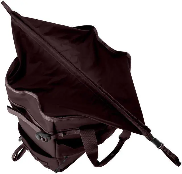 Alt view image 5 of 5 - Carhartt 28L Nylon Cinch-Top Convertible Tote Backpack, Durable Pack with Laptop Sleeve, Port, One Size