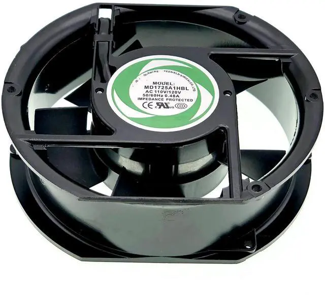 Alt view image 3 of 5 - for Mdovpd MD1725A1HBL Cooling Fan, AC 110/120V 50/60Hz 0.48A 17CM Cooling Fan 2-Years Warranty