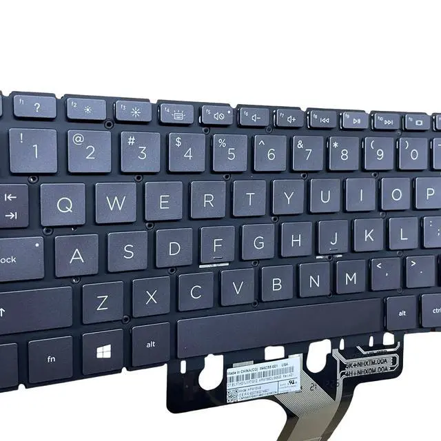 Alt view image 4 of 5 - YIJIATech Replacement Keyboard with Screwdriver US Layout for HP 15-EG 15-EH TPN-Q246 TPN-Q245 15-eg0102TX 15-ER Black Frameless Laptop Keyboard with Backlight (Black)