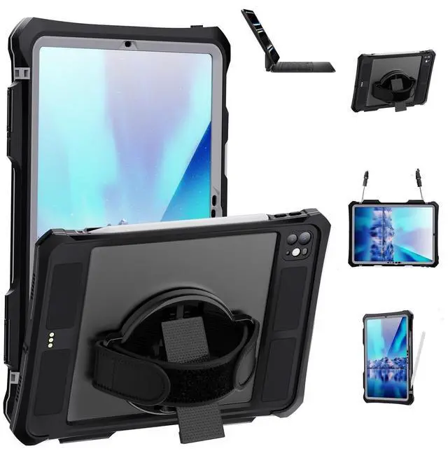 Main image of YZBYFON for iPad Pro 11-Inch (M4) 2024 Waterproof Case, Outdoor Sports IP68 Waterproof Shockproof Dustproof Built-in Screen Protector Rugged Case Compatible with Magic Keyboard iPad Pro 11-Inch (M4)