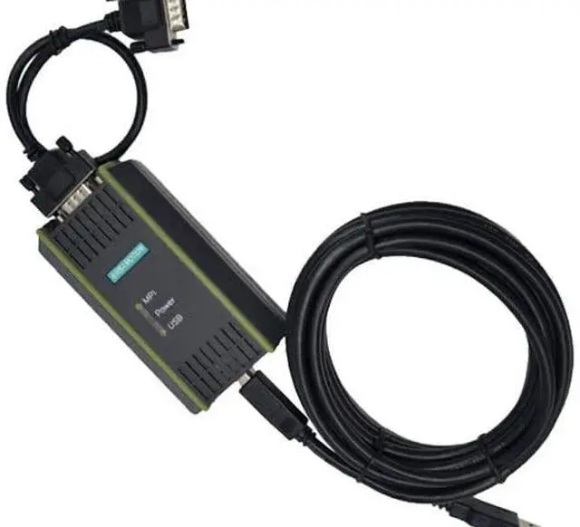 Alt view image 4 of 4 - zoyfayl for PC Adapter USB A2 6GK1571-0BA00-0AA0 USB to MPI/DP/PPI Network Adapter for S7 System, Programming Cable for Siemens SIMATIC S7 S7-200/300/400 PLC USB-MPI PPI