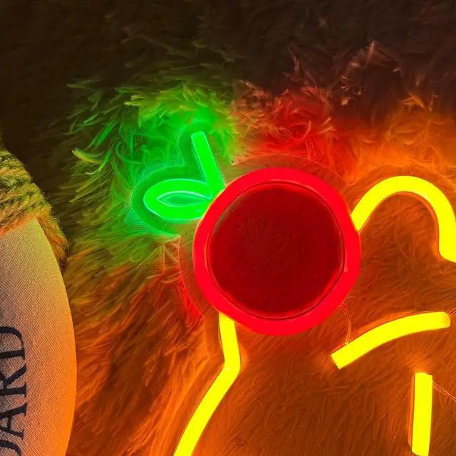 Alt view image 2 of 7 - Capybara Neon Sign Super Bright Acrylic Dimmable Cute Animal Led Light Size 13.7x13.7 in Capybara Neon Light for Window Store Display Beer Bar Nightclub Grand Opening Gift