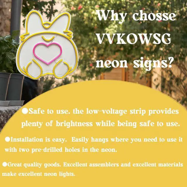 Alt view image 4 of 7 - Corgi LED Neon Sign Super Bright Acrylic Dimmable Dog Led Light Size 15x13.4 in Animal Neon Light for Dog Lovers Window Store Display Beer Bar Nightclub Grand Opening Gift