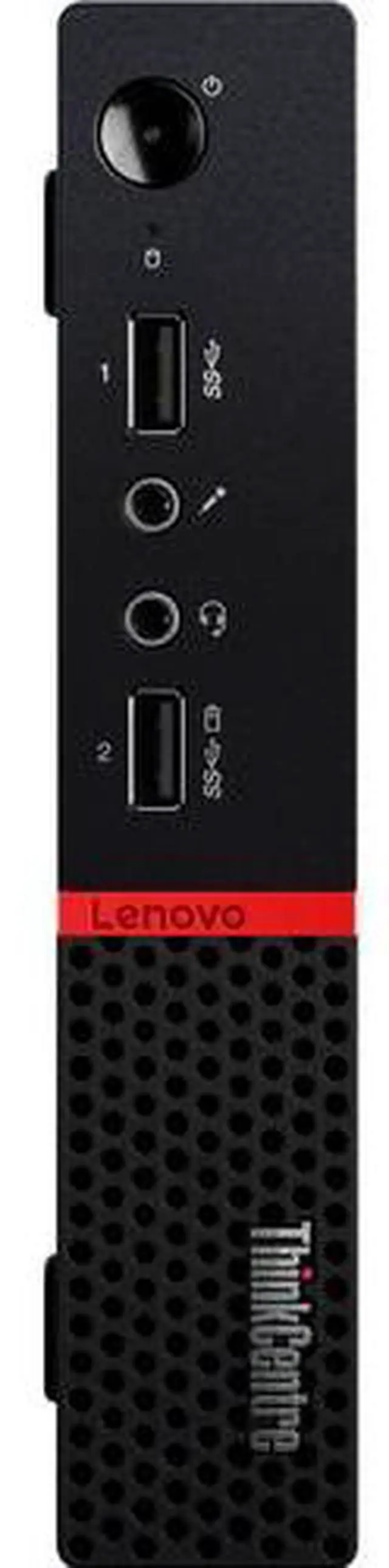 Alt view image 5 of 7 - Lenovo M715q Mini Desktop PC, AMD Ryzen 5 Pro 2400GE, 32GB DDR4 RAM, 512GB SSD, Built-in Wi-Fi, Wired Keyboard & Mouse, Windows 11 Pro, Offices and Casual Computing, Tiny PC (Renewed)