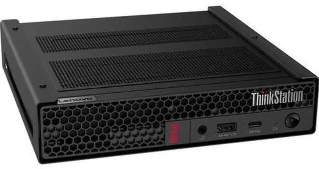 Alt view image 4 of 4 - Lenovo P340 Desktop Mini PC, Intel Core i5-10th, 8GB DDR4 RAM, 256GB SSD, Wi-Fi, Wireless Keyboard and Mouse, NVIDIA Quadro P620 GPU, Windows 11 Pro, Offices and Casual Computing, Desktop PC (Renewed)