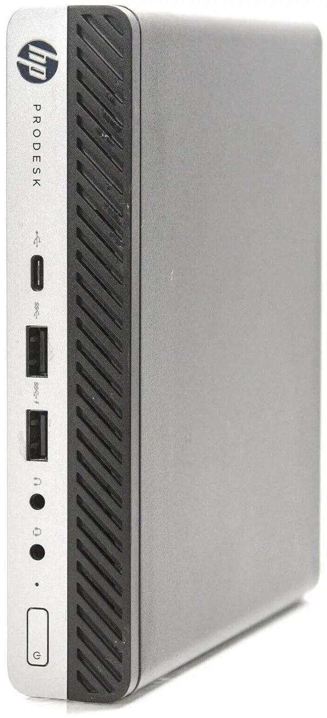 Alt view image 7 of 7 - HP 600 G4 Desktop Mini PC, Intel Core i5-8th, 16GB DDR4 RAM, 256GB SSD, Wi-Fi, Wireless Keyboard and Mouse, Intel UHD Graphics 630, Windows 11 Pro, Offices and Casual Computing, Desktop PC (Renewed)