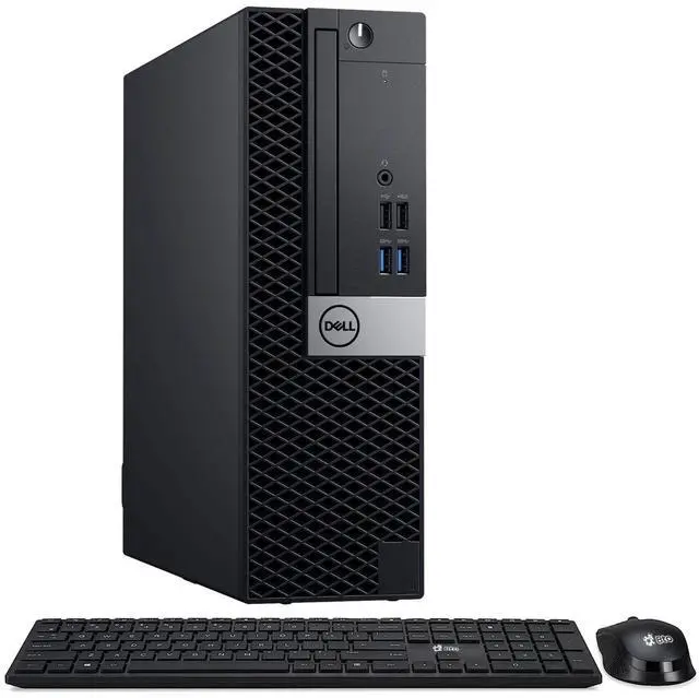 Main image of DELL 3050 Desktop Computer, Intel Core i5-7500, 8GB DDR4 RAM,512GB SSD, Wi-Fi, Wireless Keyboard and Mouse, Intel HD Graphics 630, Windows 11 Pro, Offices and Casual Meeting, Desktop PC (Refurbished)