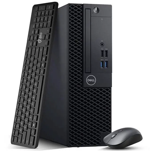Alt view image 3 of 6 - Dell OptiPlex 5050 Desktop PC | Intel Core i5-7500 | 8GB DDR4 RAM | 256GB SSD | Windows 11 Pro | Wi-Fi | Wireless Keyboard & Mouse | Intel HD Graphics 630 | 24 Inch LED Monitor | Home & Office