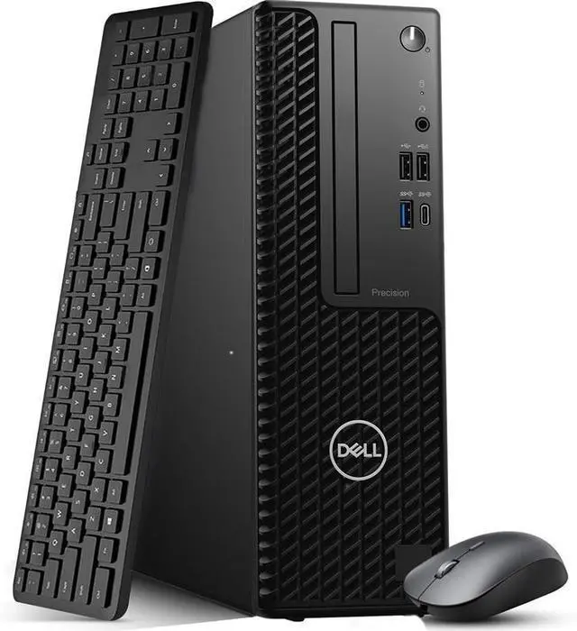 Main image of Dell Precision 3450 Desktop PC | Intel Core i7-11700 | 16GB DDR4 RAM | 256GB SSD | Windows 11 Pro | Built-in Wi-Fi | Wireless Keyboard & Mouse | Intel UHD Graphics 750 | Desktop Computer (Refurbished)
