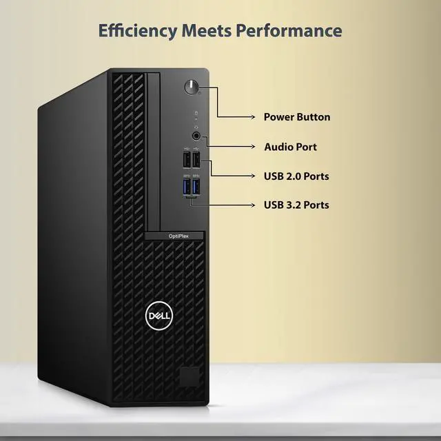 Alt view image 2 of 6 - Dell OptiPlex 3080 Desktop Computer | Intel Core i5-10500 | 16GB DDR4 RAM | 512GB SSD | Intel UHD Graphics 630 | Windows 11 Pro | Built-in Wi-Fi | Wireless Keyboard & Mouse | Refurbished Computer