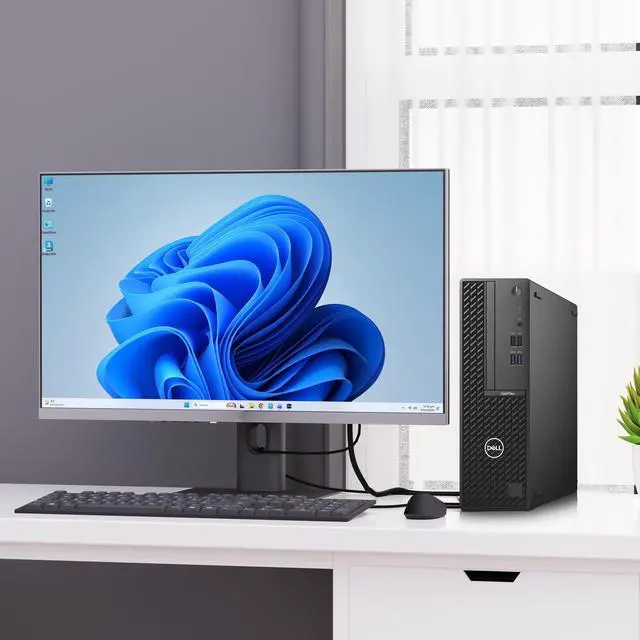Alt view image 5 of 6 - Dell OptiPlex 3080 Desktop Computer | Intel Core i5-10500 | 16GB DDR4 RAM | 512GB SSD | Intel UHD Graphics 630 | Windows 11 Pro | Built-in Wi-Fi | Wireless Keyboard & Mouse | Refurbished Computer