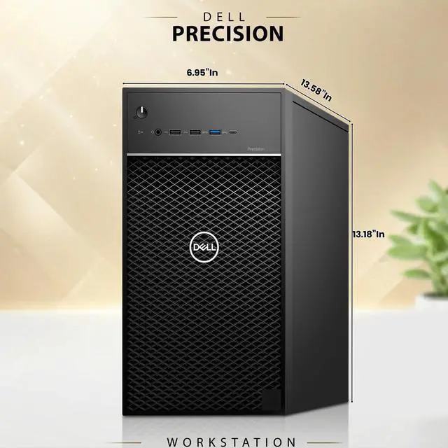 Alt view image 4 of 7 - Dell 3630 Gaming Desktop Computer Tower, Intel Core i7-8700 3.20GHz, 32GB DDR4 RAM, 1TB SSD, NVIDIA GeForce GTX 1050Ti, 24 Inch LED Monitor, Display Port, HDMI Port, WiFi, RGB Keyboard & Mouse,Win11