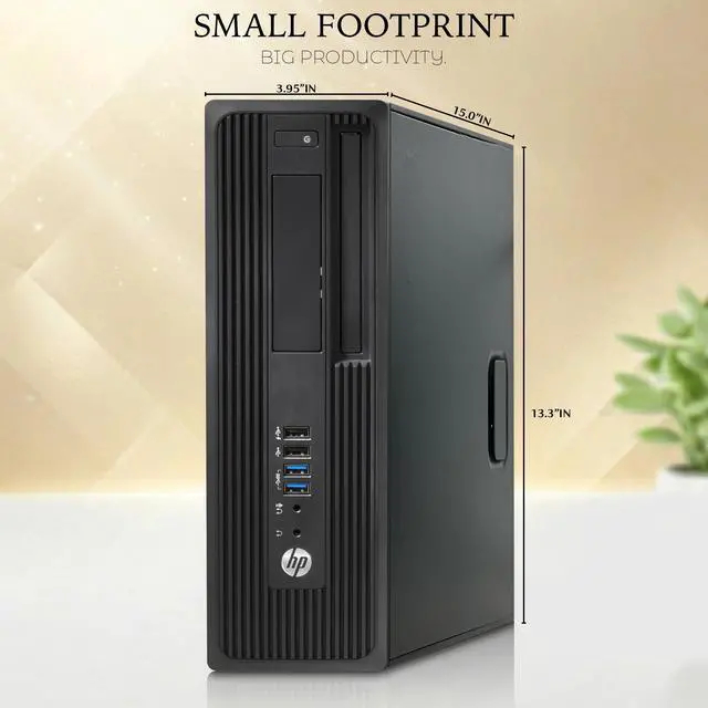 Alt view image 4 of 6 - HP Z240 Business Workstation PC, Intel Core i5-6500 up to 3.60GHz, 16GB DDR4 RAM, 2TB SSD, Wireless Keyboard and Mouse, Built-in Wi-Fi, Desktop Computer, Home and office PC (Refurbished)