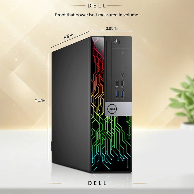Alt view image 5 of 6 - Dell RGB Desktop Gaming PC | Intel Core i7-6700 6th Gen | 32GB Ram | 256GB SSD | AMD Radeon RX550 | HDMI | Display Port | RGB Keyboard Mouse & Headphones | WiFi Adapter | Windows 11 Professional