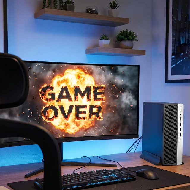 Alt view image 5 of 6 - HP 600 G5 RGB Desktop Gaming PC, Intel Core i5-9500 upto 4.40GHz Speed, 16GB RAM, 512GB SSD, AMD Radeon Rx-550 Graphic Card, RGB Keyboard and Mouse, RGB Headphones, Wi-Fi, Windows 11 Pro (Renewed)