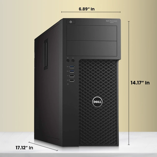 Alt view image 4 of 6 - Dell 3620 Gaming Tower PC, Intel Core i7-6th 6th Gen 3.40 GHz, 32GB DDR4 RAM, 1TB SSD, AMD Radeon RX-550, RGB Keyboard and Mouse, RGB Headphones, Wi-Fi Adapter, Windows 11 Professional