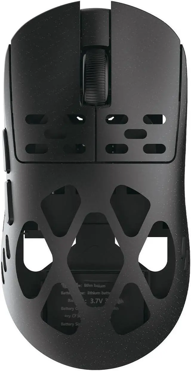 Main image of FirstBlood AM3 MAX Wireless Gaming Mouse, Lightweight Full Magnesium Alloy, 30000 DPI, PAW3950 Sensor, 5 programmable Buttons, Supports Wired/2.4GHz/BT (Black, AM3 MAX (8k Receiver))